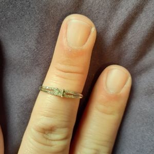 Modern Bride engagement ring